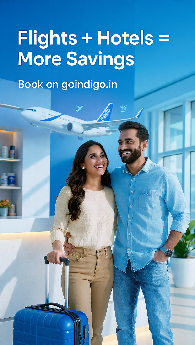 Why Book Your Hotel with GoIndiGo? Flights + Stay, Sorted in One Place
